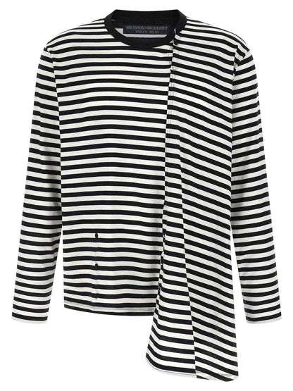 Bicolor Cotton Cardigan