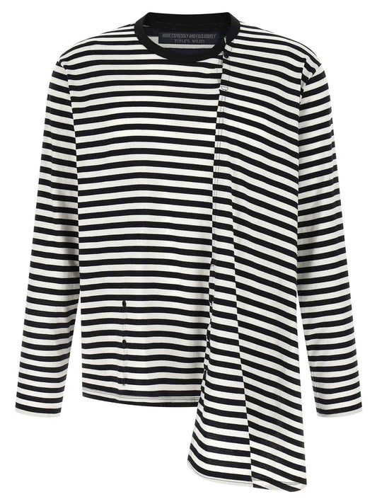 Bicolor Cotton Cardigan