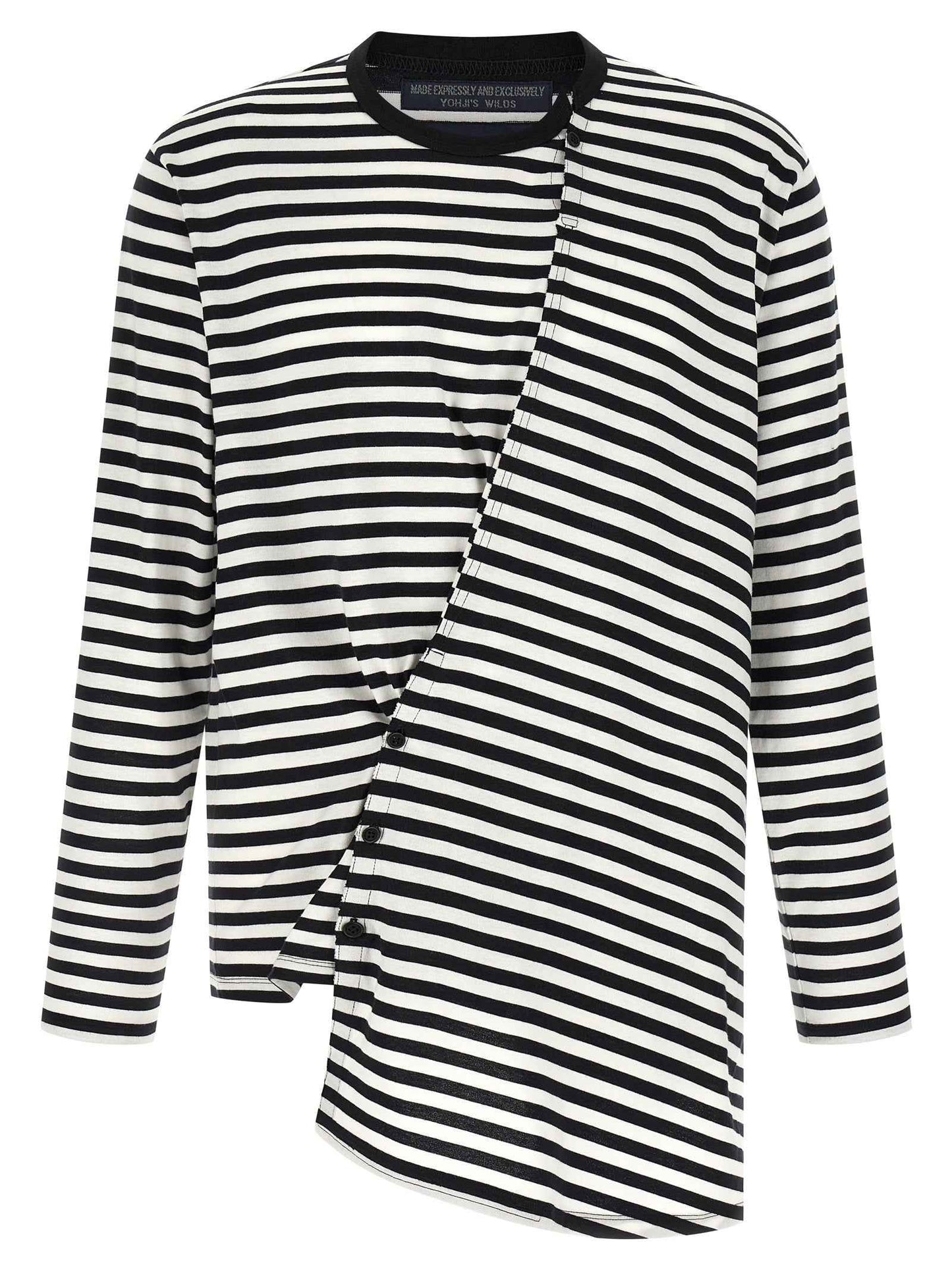 Bicolor Cotton Cardigan