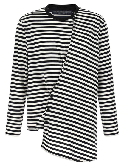 Bicolor Cotton Cardigan
