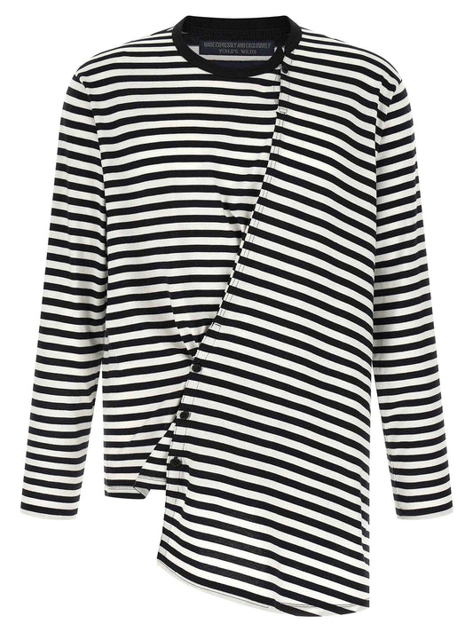 Bicolor Cotton Cardigan
