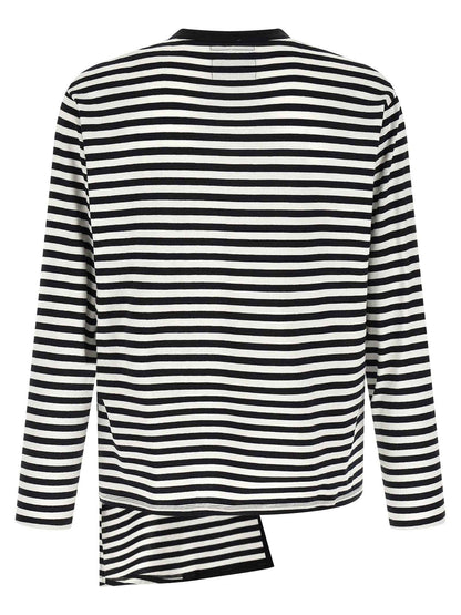 Bicolor Cotton Cardigan