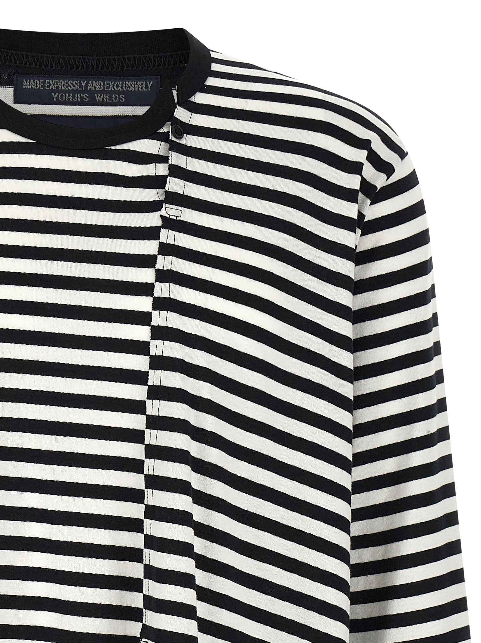 Bicolor Cotton Cardigan