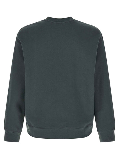 Blue Organic Cotton Sweatshirt