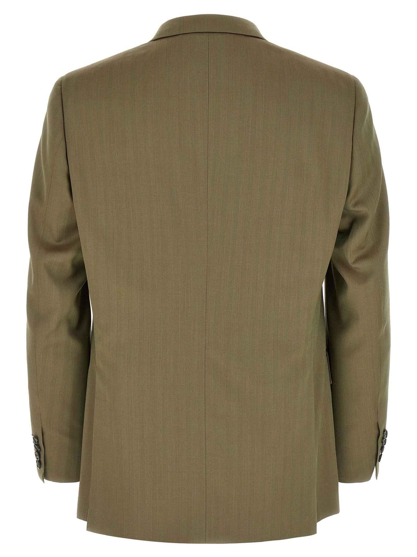Bicolor Wool Two-Piece Suit