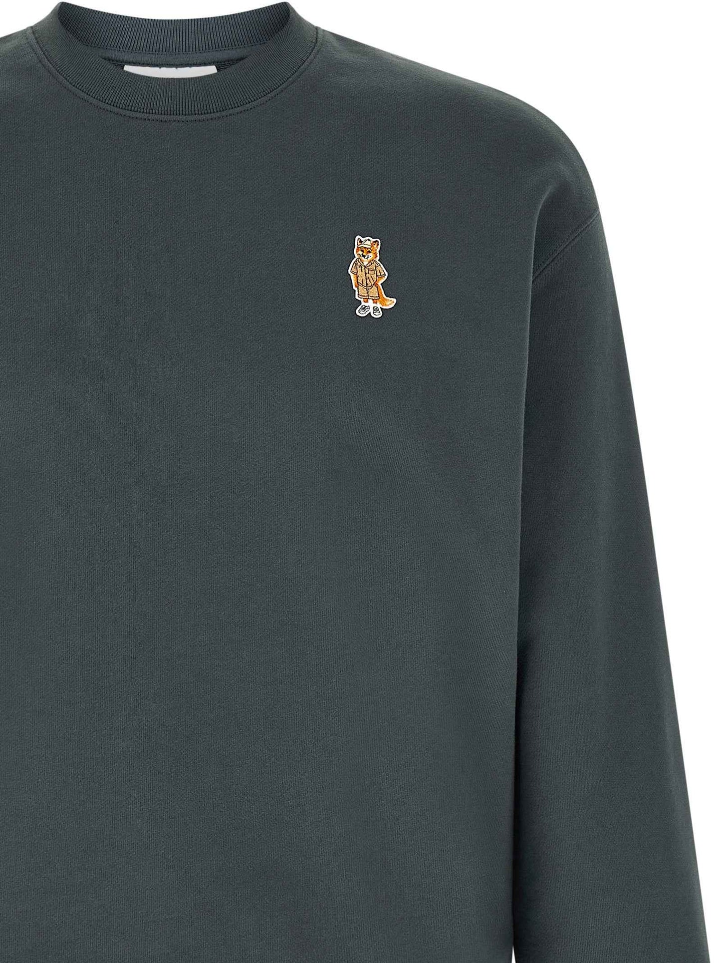 Blue Organic Cotton Sweatshirt