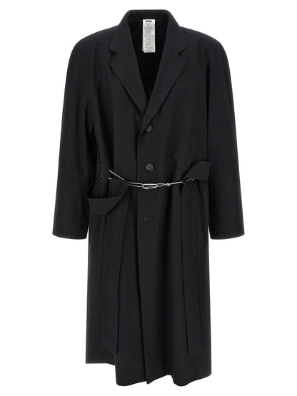 Black Cotton Coat