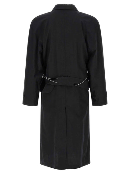 Black Cotton Coat