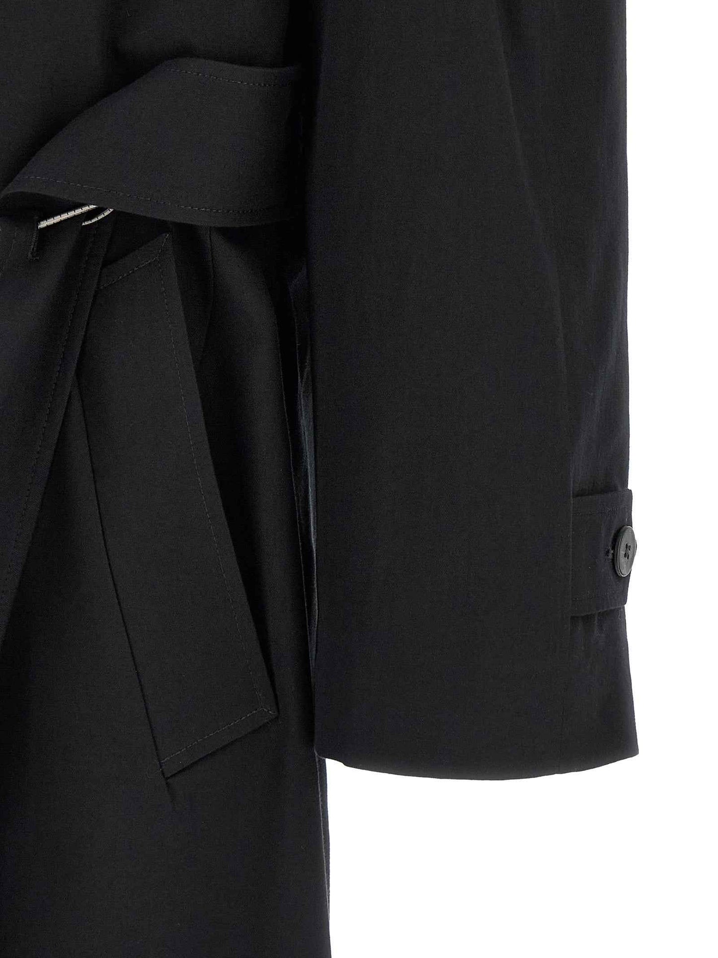 Black Cotton Coat