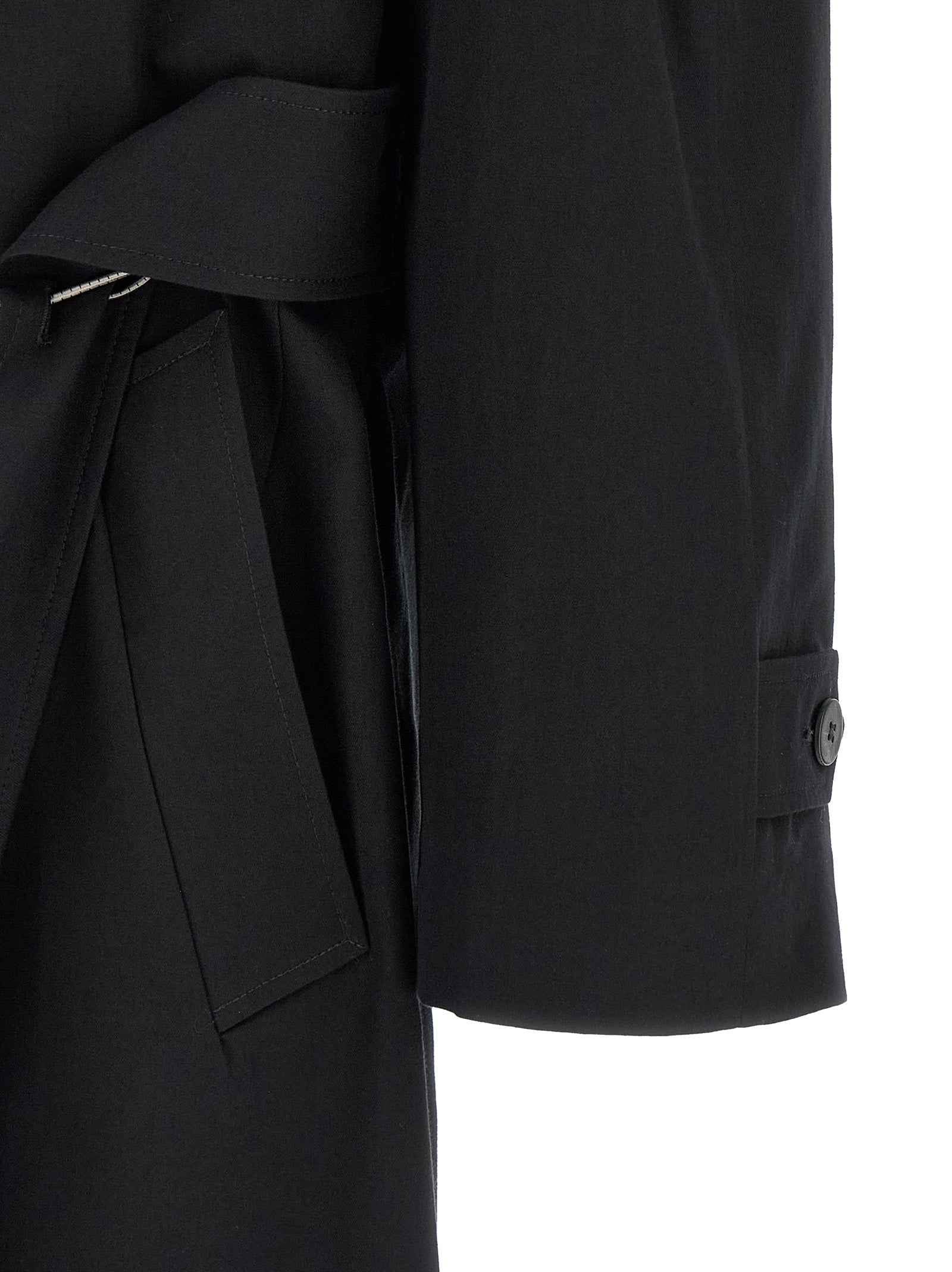 Black Cotton Coat