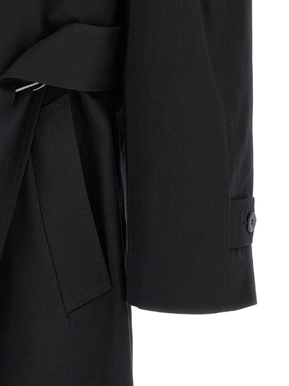 Black Cotton Coat