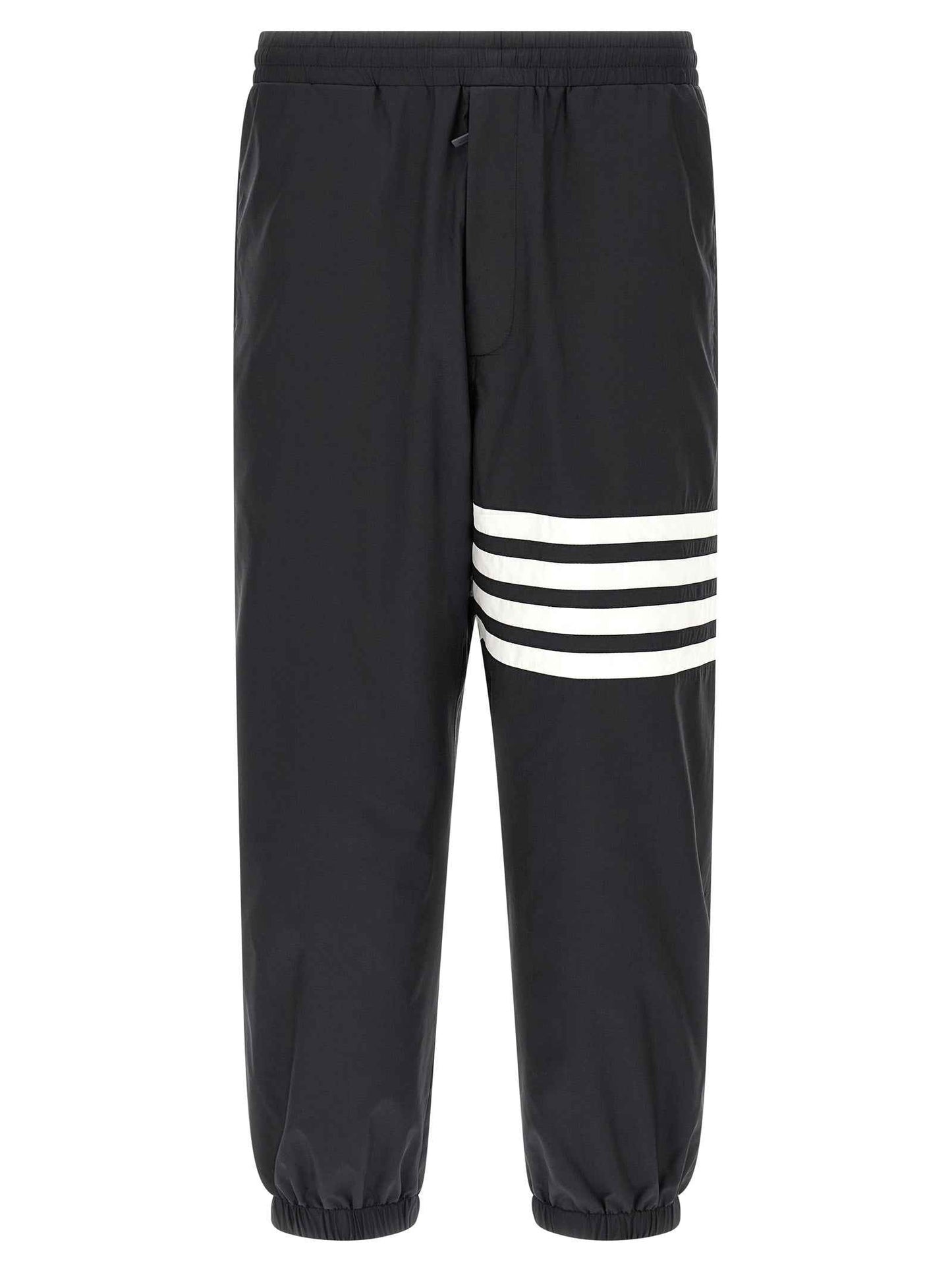 Blue Polyamide Joggers (Workout Pants)