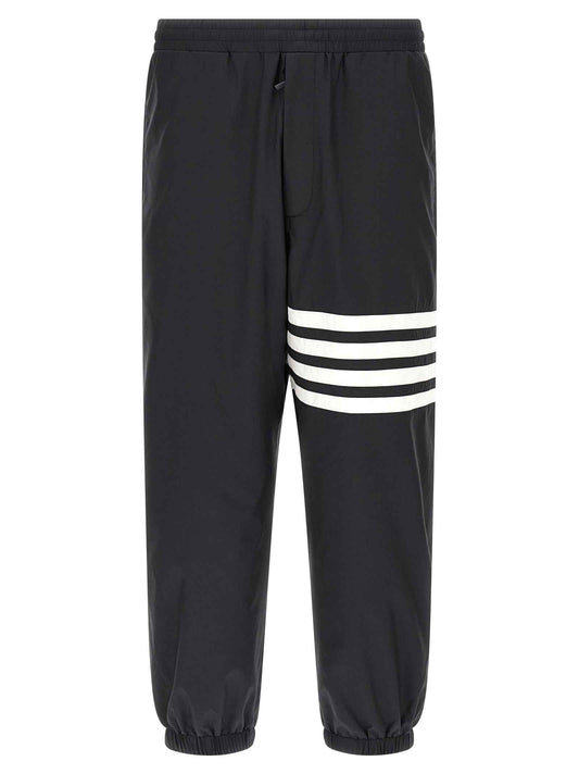 Blue Polyamide Joggers (Workout Pants)