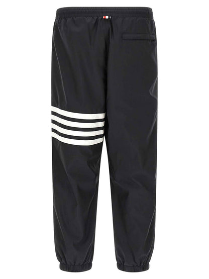 Blue Polyamide Joggers (Workout Pants)