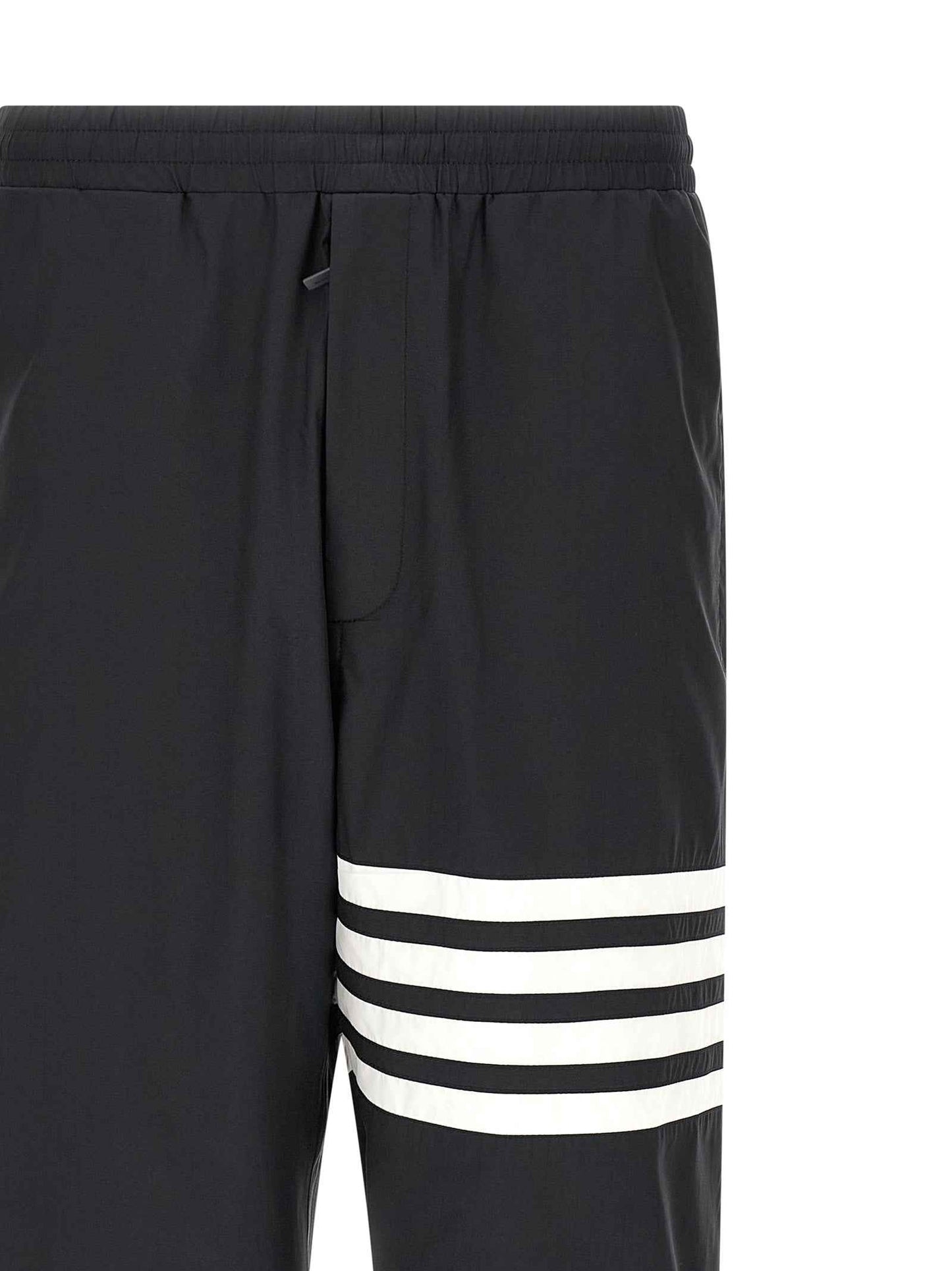 Blue Polyamide Joggers (Workout Pants)