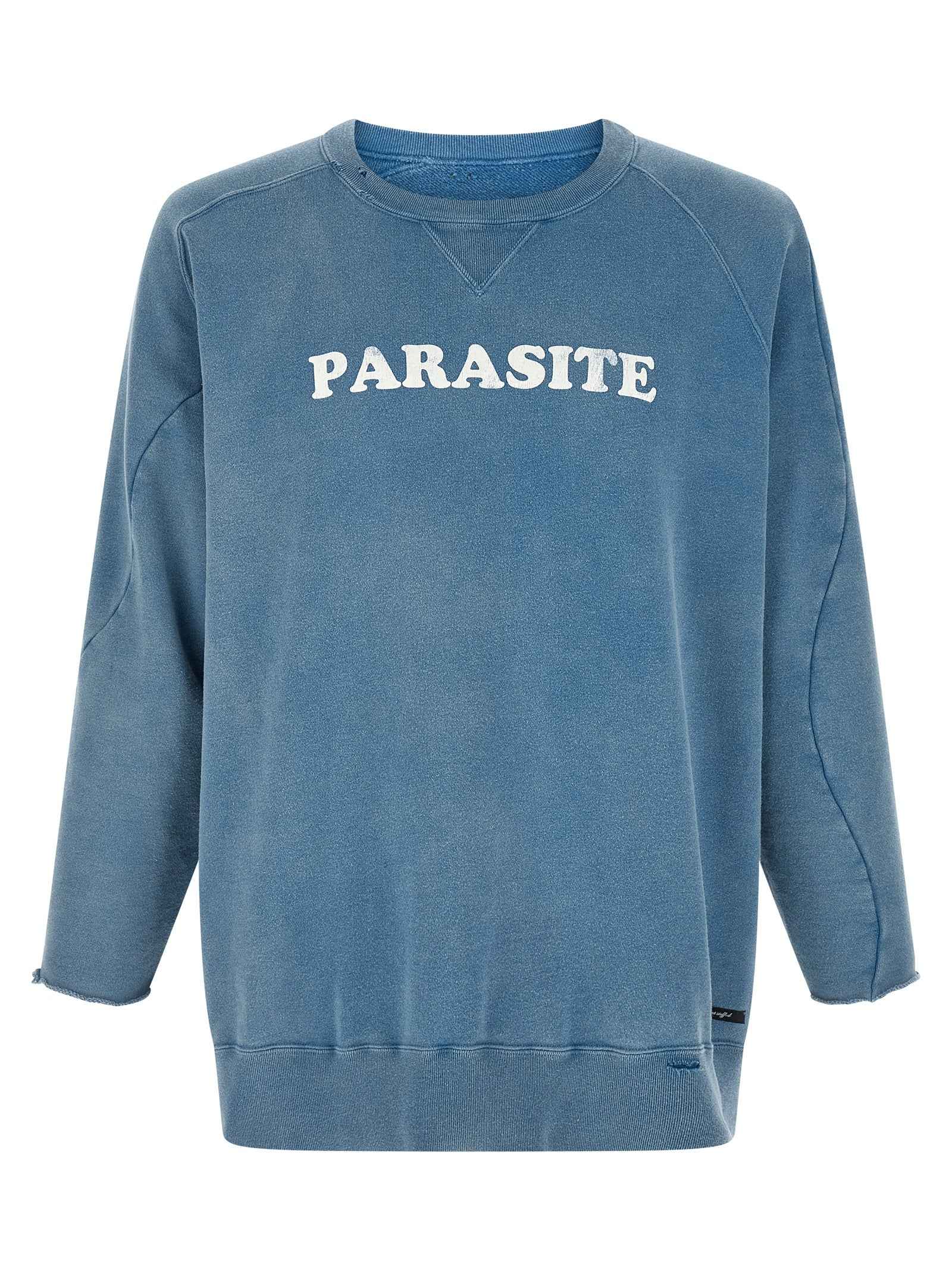 Blue Cotton Sweatshirt