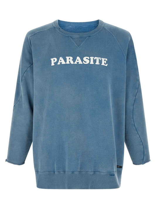 Blue Cotton Sweatshirt