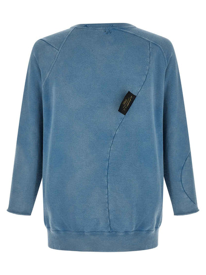 Blue Cotton Sweatshirt