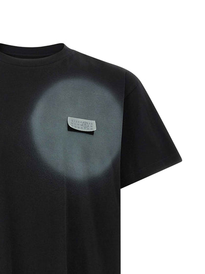 Black Cotton T-Shirt