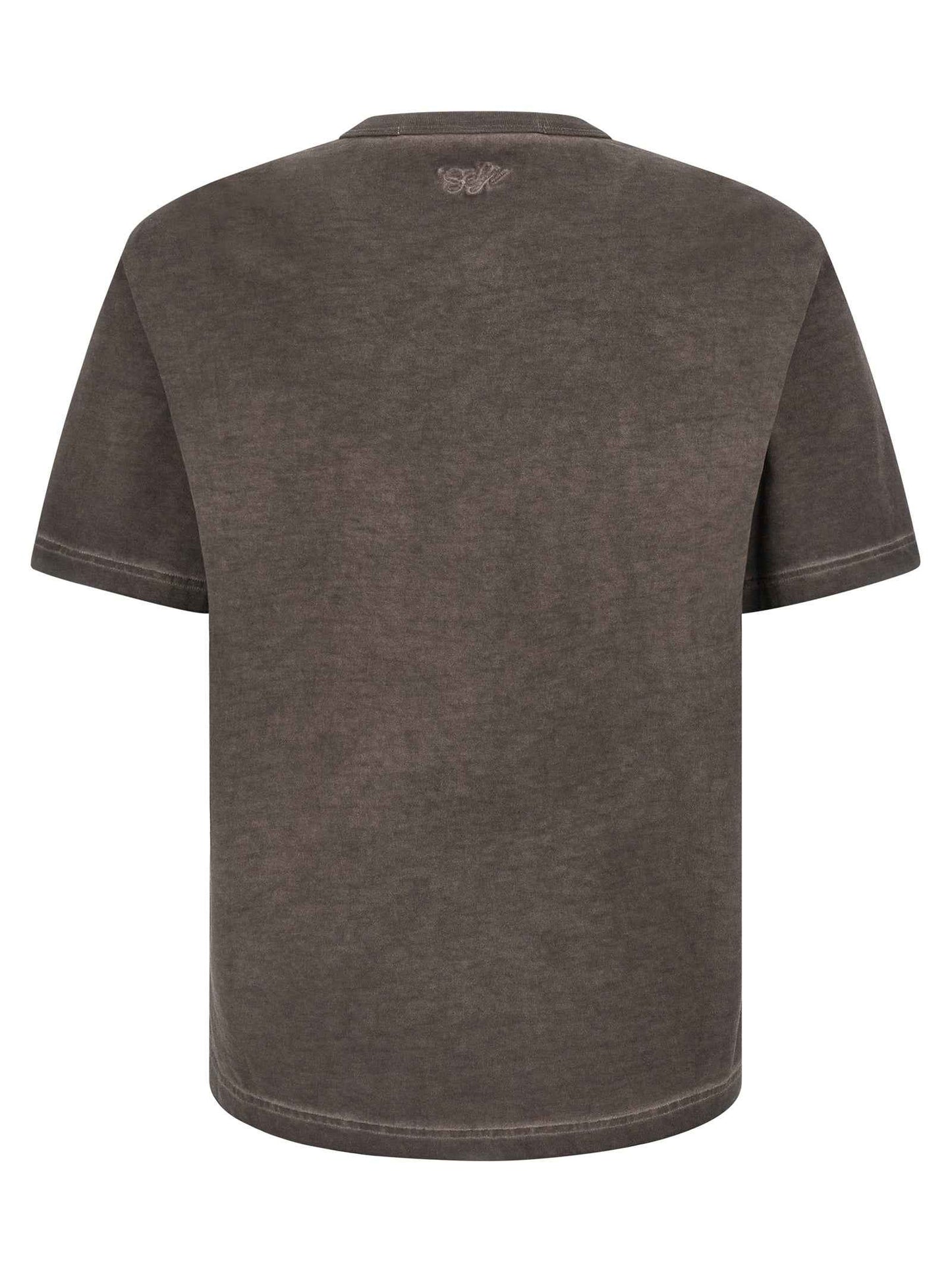Gray Cotton T-Shirt