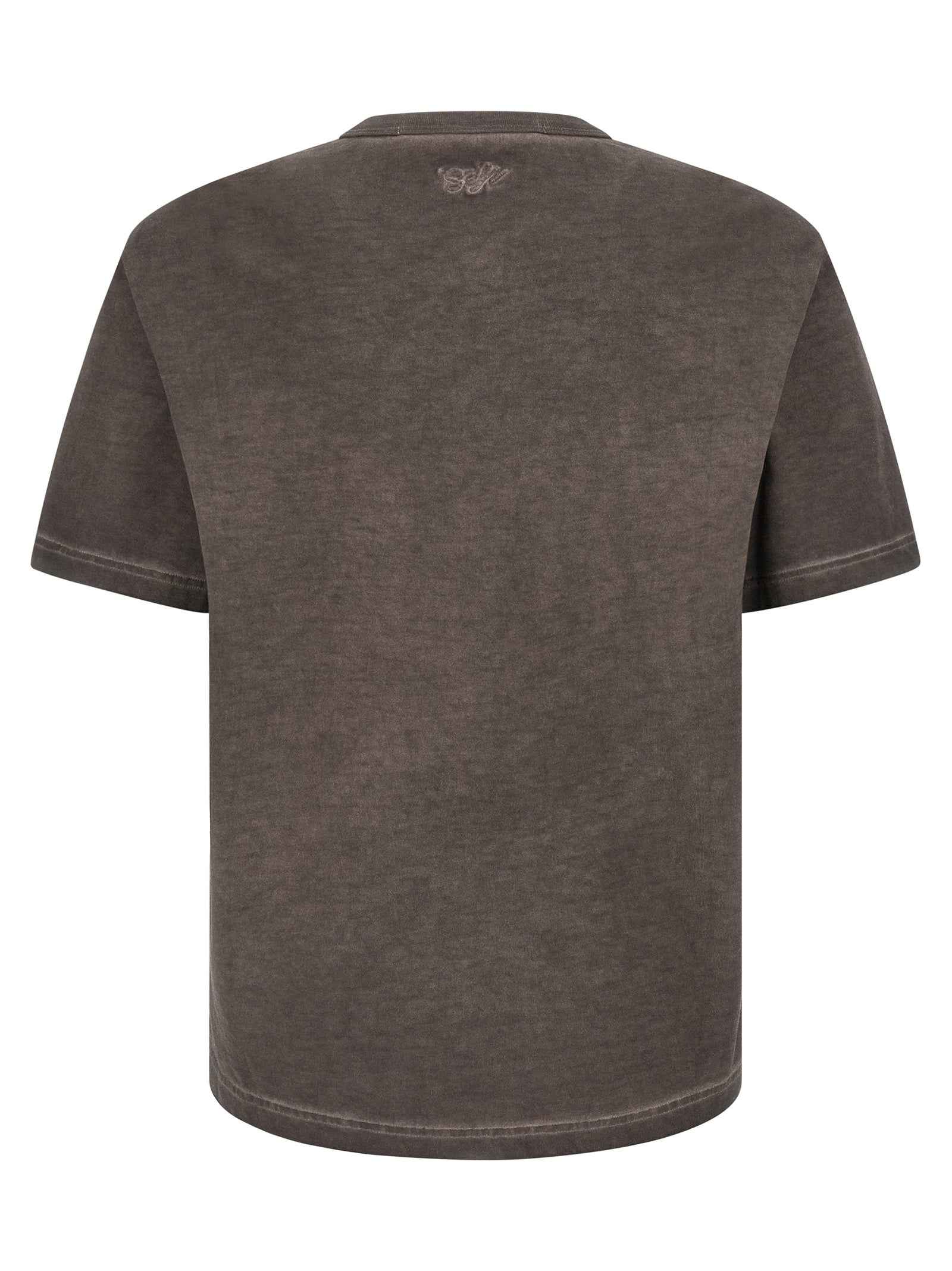 Gray Cotton T-Shirt