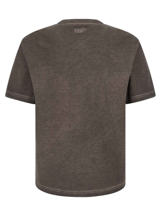 Gray Cotton T-Shirt