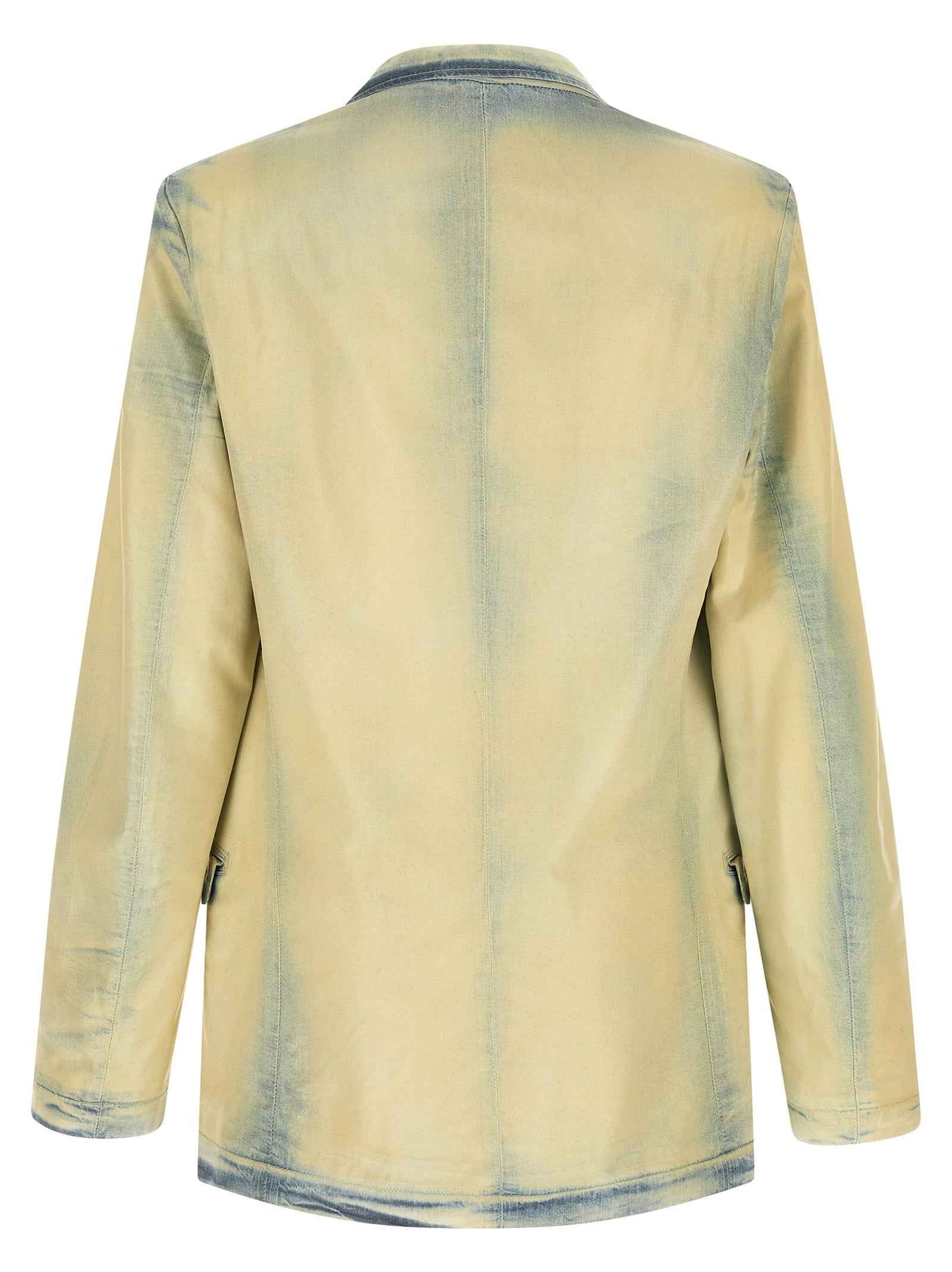 Beige Lyocell Blazer
