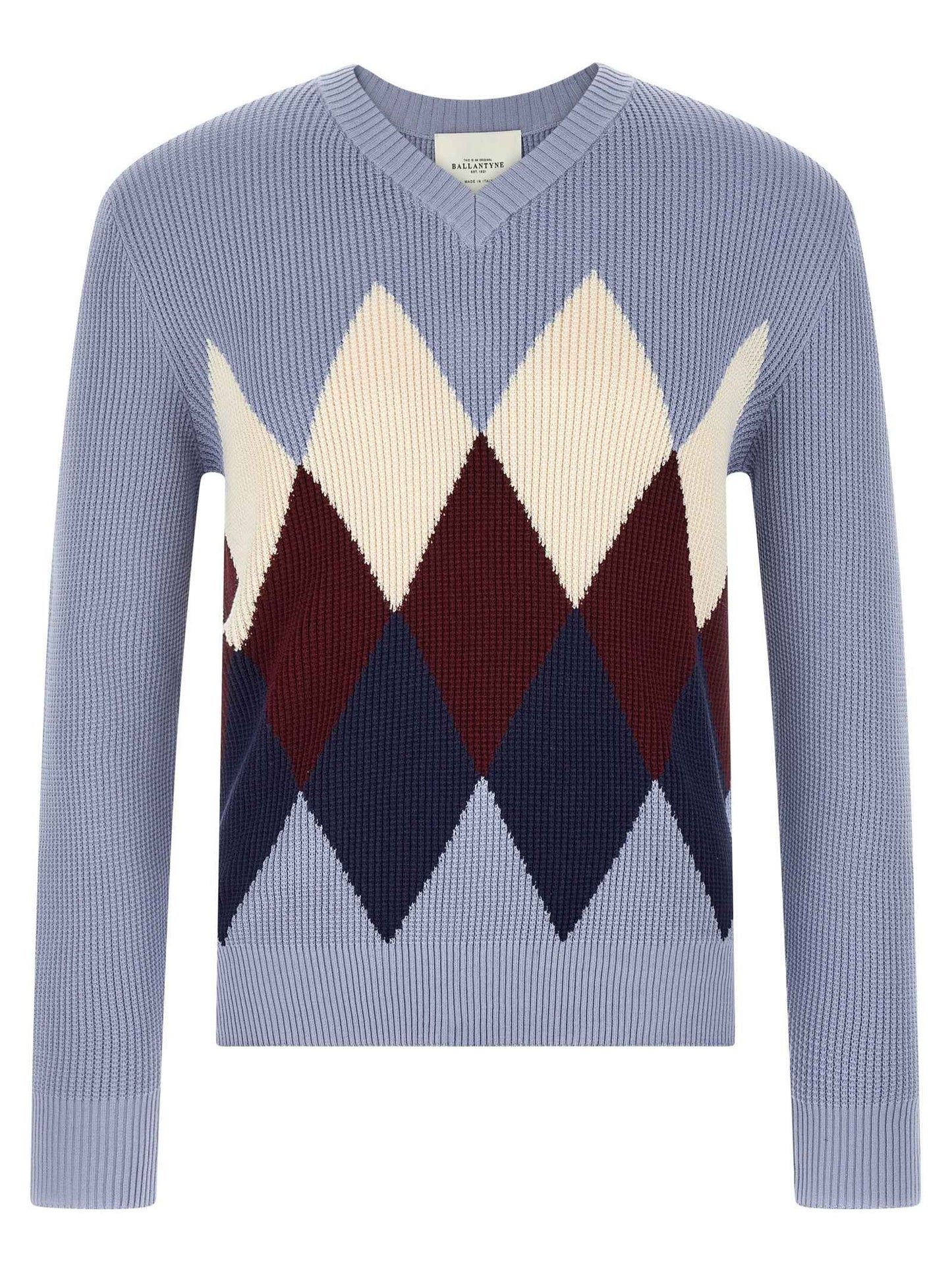 Blue Cotton Cardigan