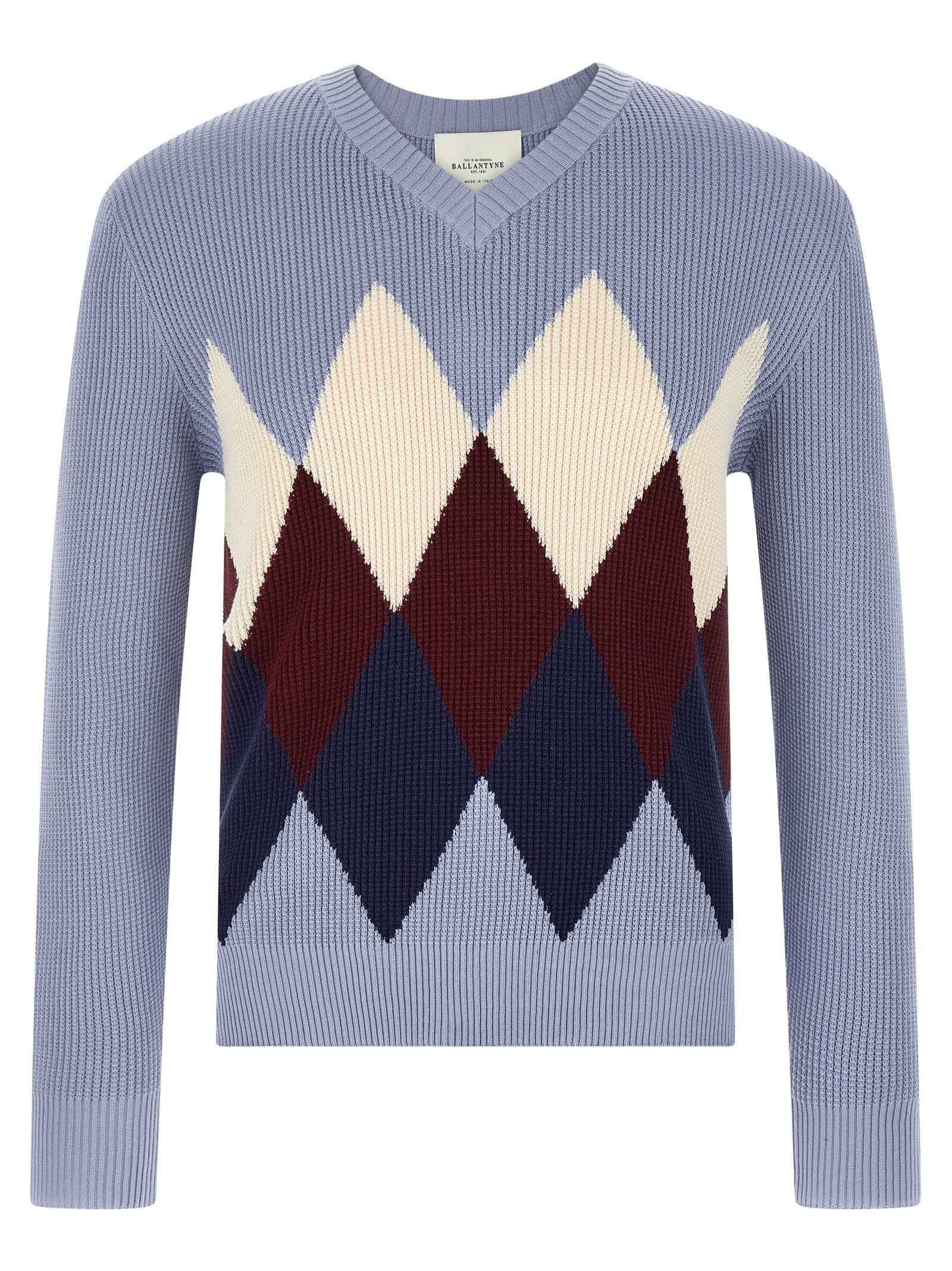 Blue Cotton Cardigan