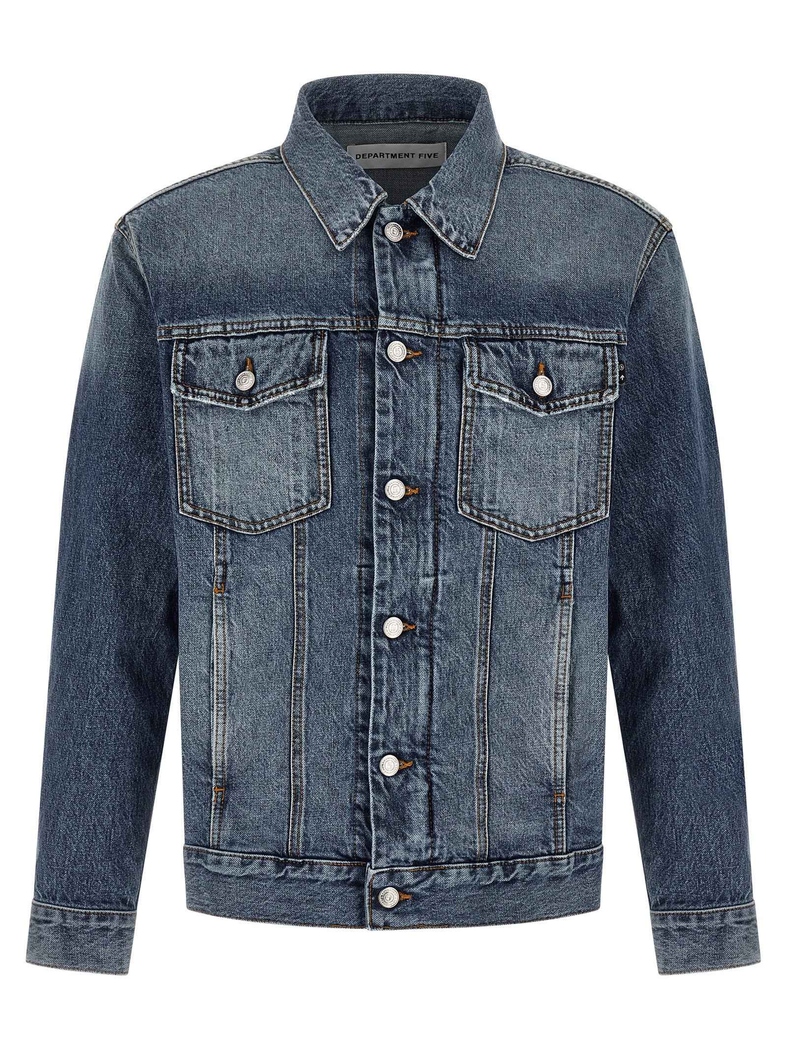 Blue Cotton Denim Jacket