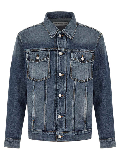 Blue Cotton Denim Jacket