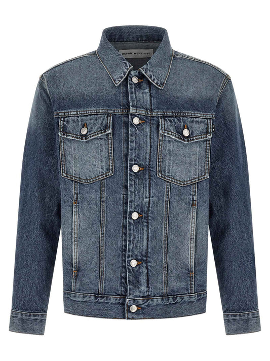 Blue Cotton Denim Jacket
