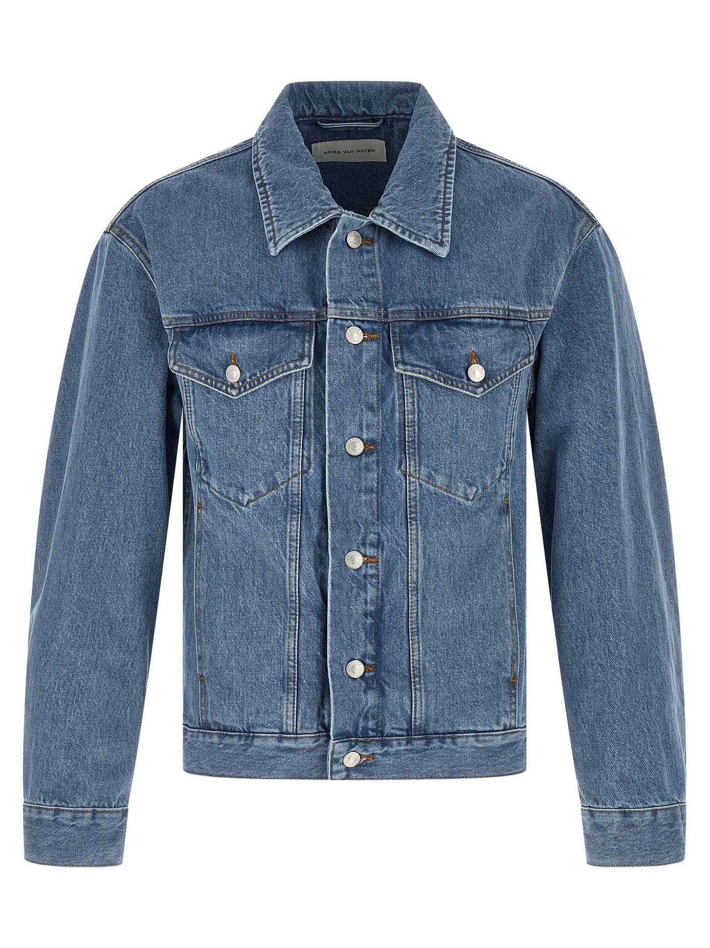 Blue Cotton Denim Jacket