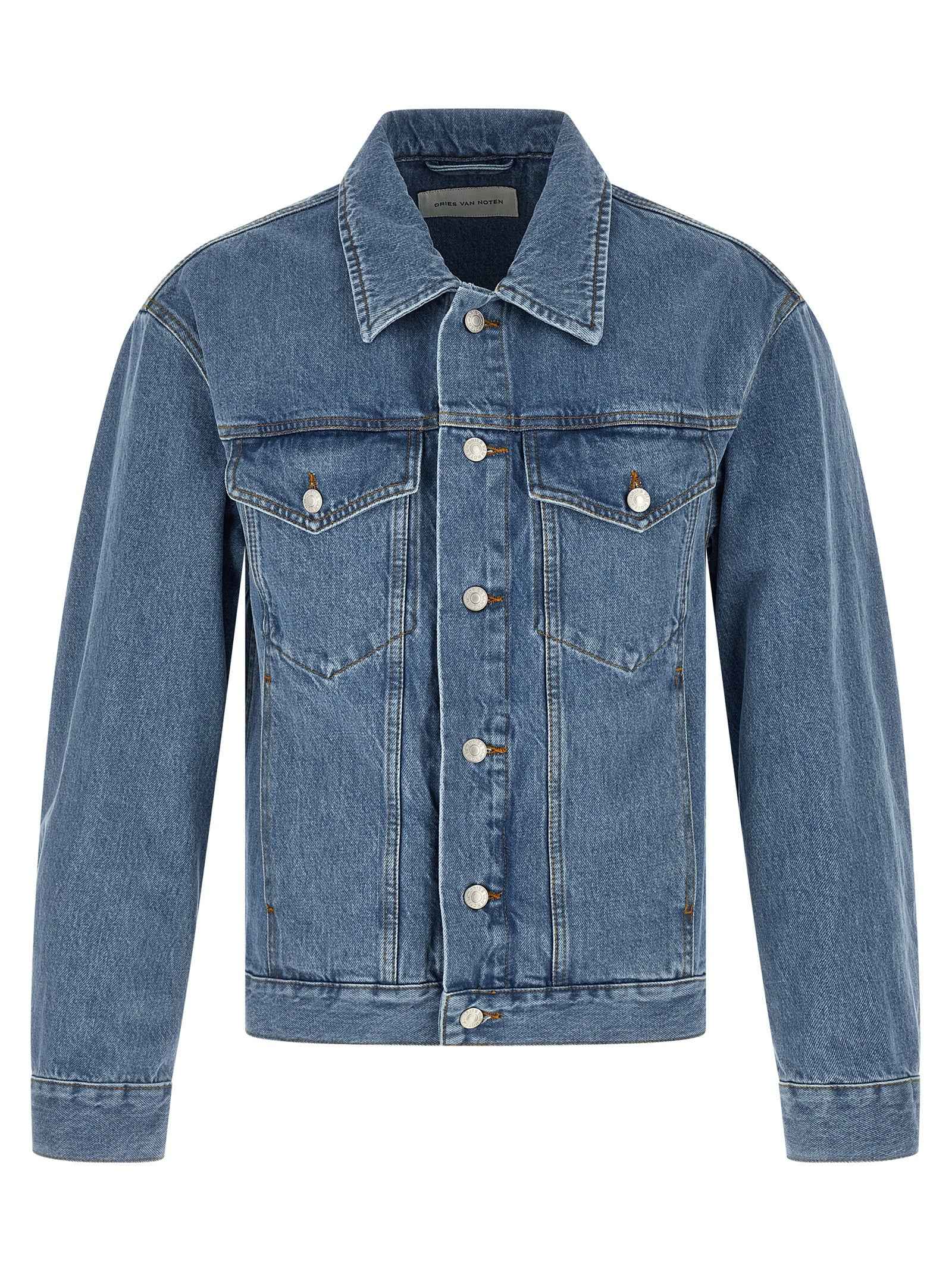 Blue Cotton Denim Jacket