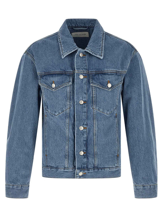 Blue Cotton Denim Jacket