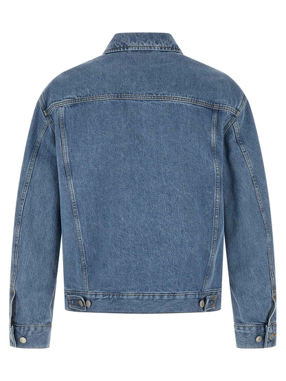 Blue Cotton Denim Jacket