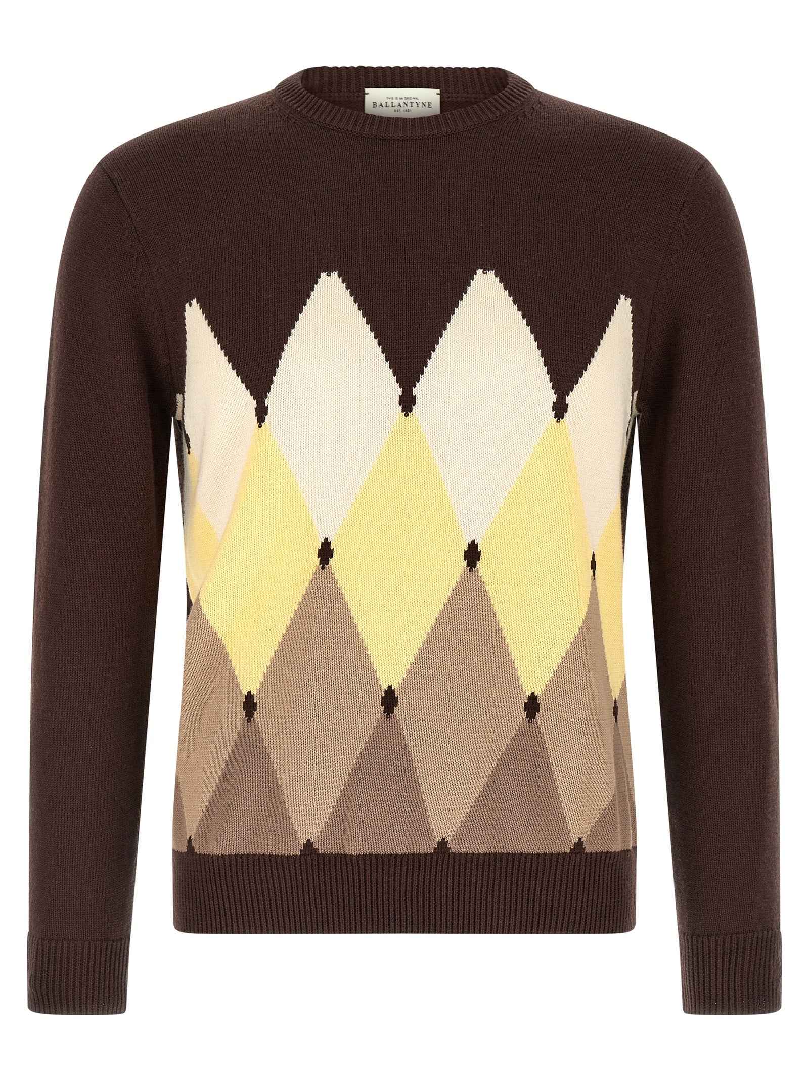 Brown Cotton Cardigan