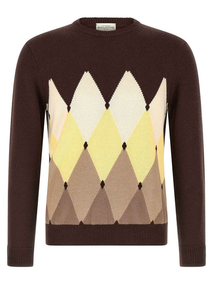 Brown Cotton Cardigan