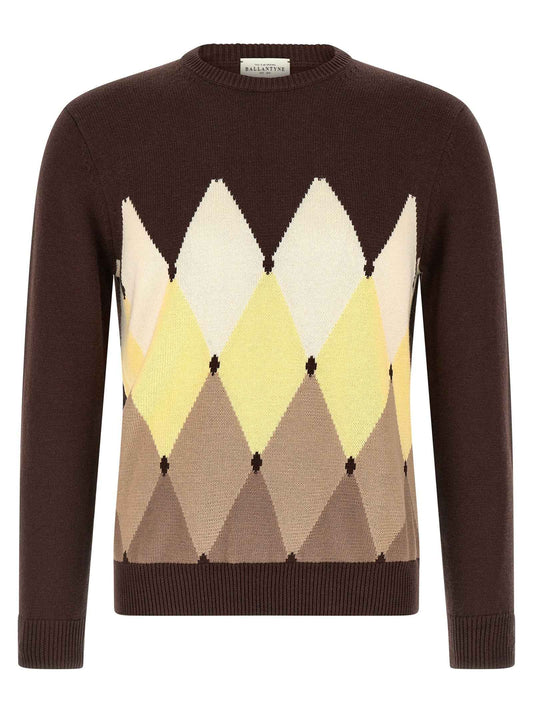 Brown Cotton Cardigan