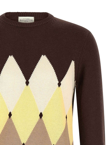 Brown Cotton Cardigan