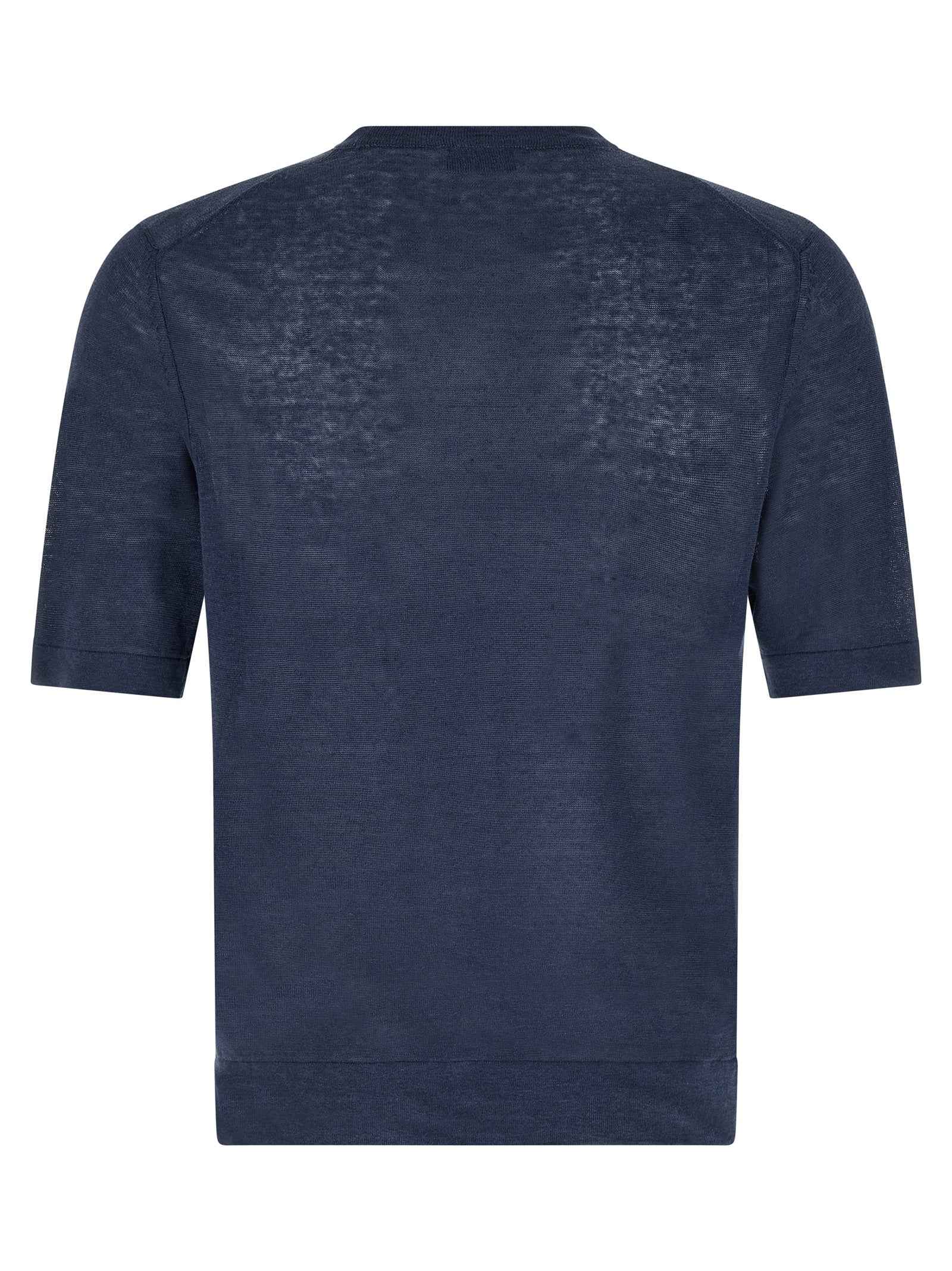 Blue Linen T-Shirt