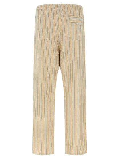 Beige Cotton Bottoms Sleepwear