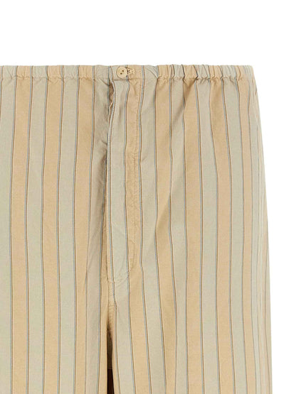 Beige Cotton Bottoms Sleepwear