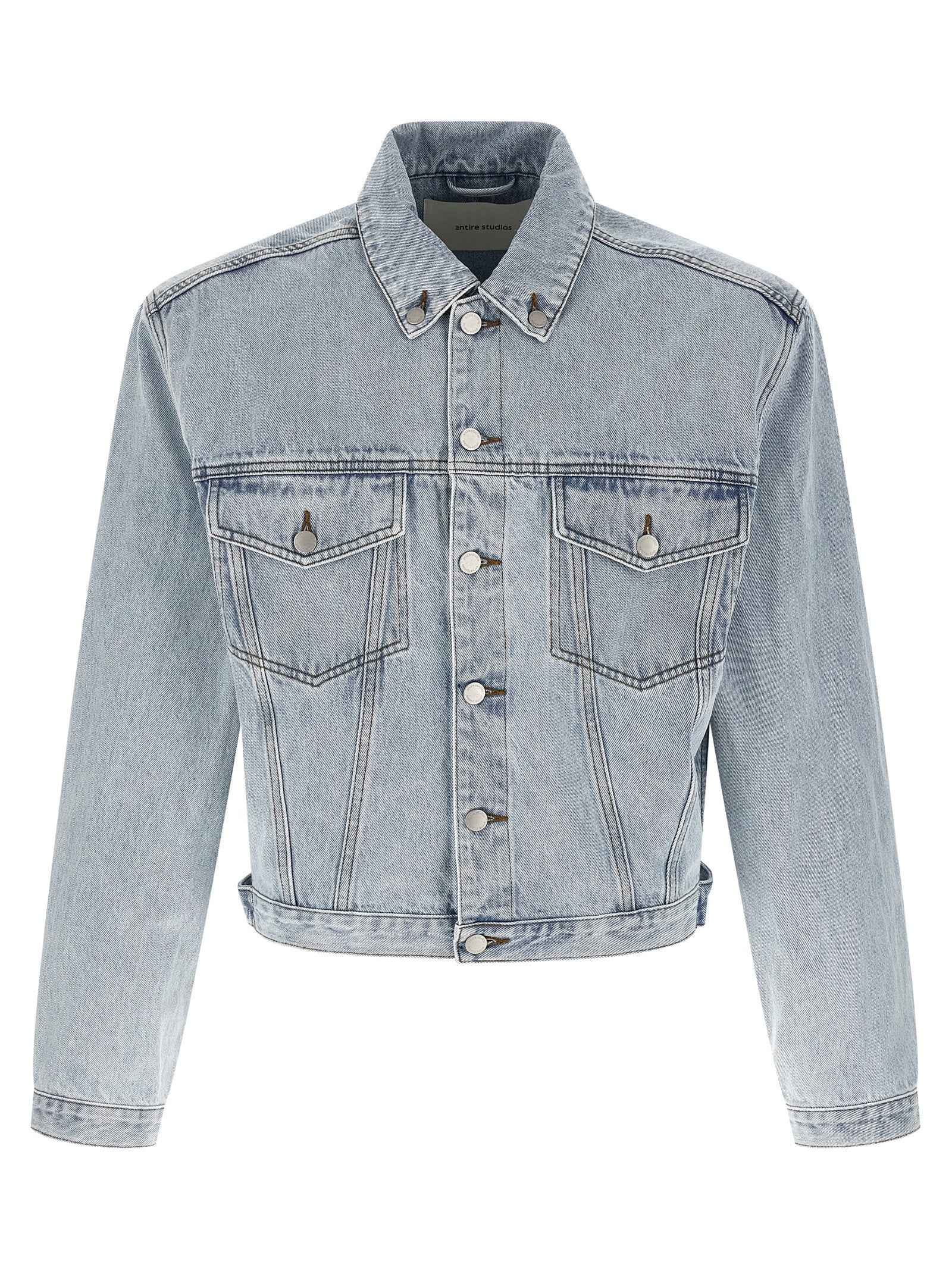 Blue Cotton Denim Jacket