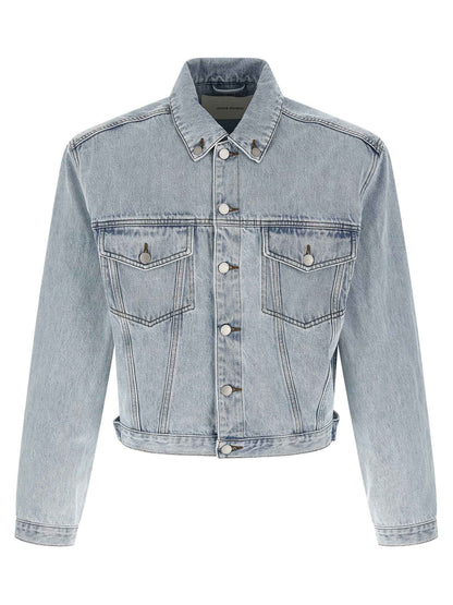 Blue Cotton Denim Jacket