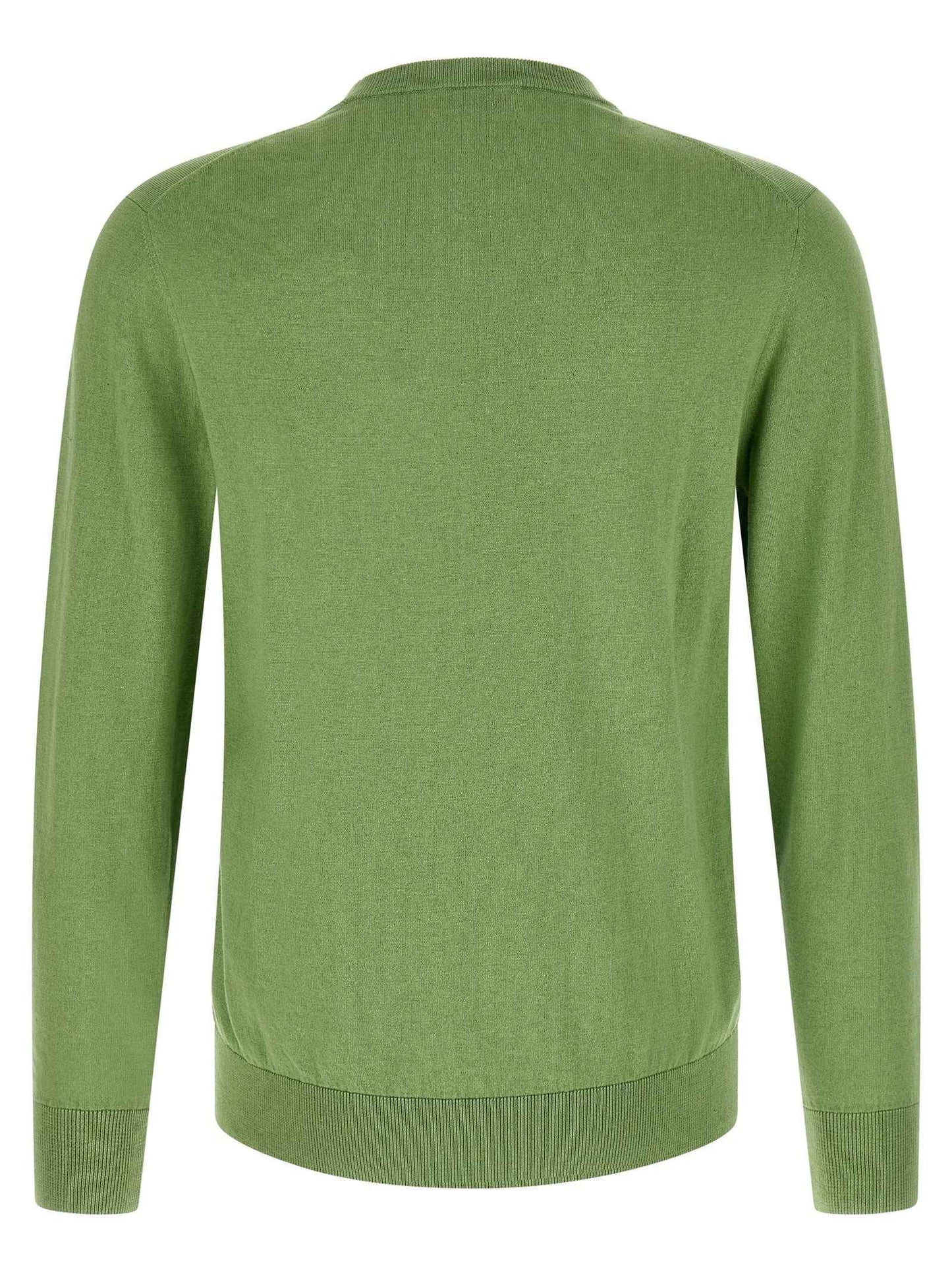Bicolor Cotton Cardigan