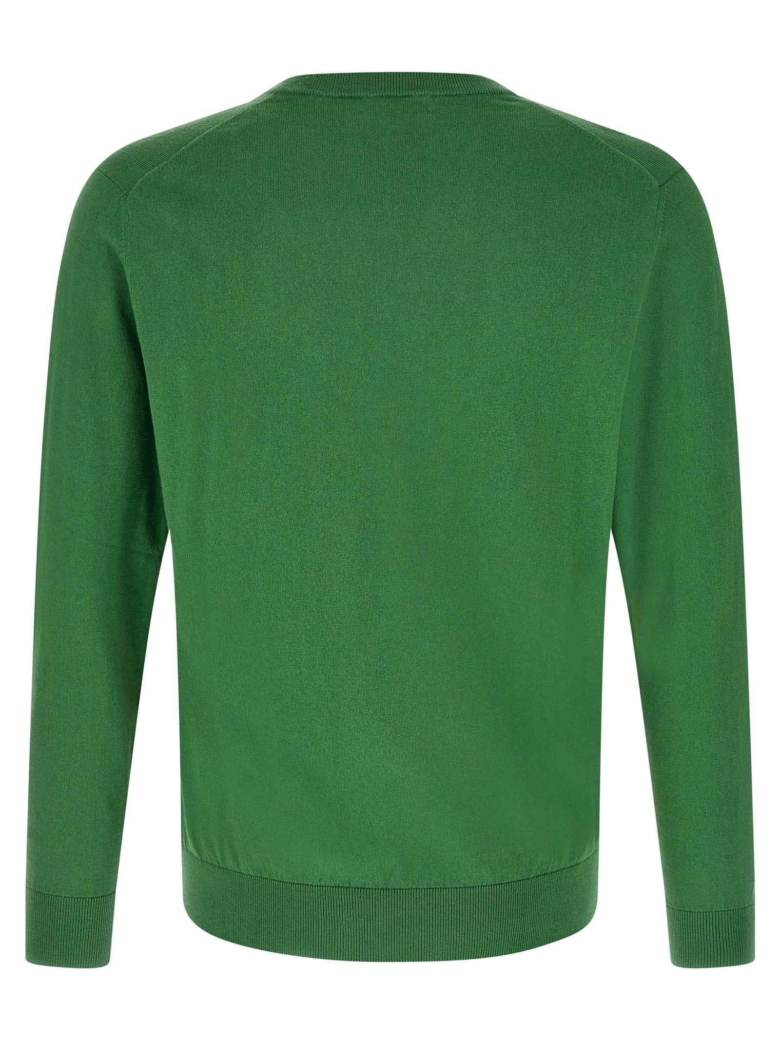 Bicolor Cotton Cardigan