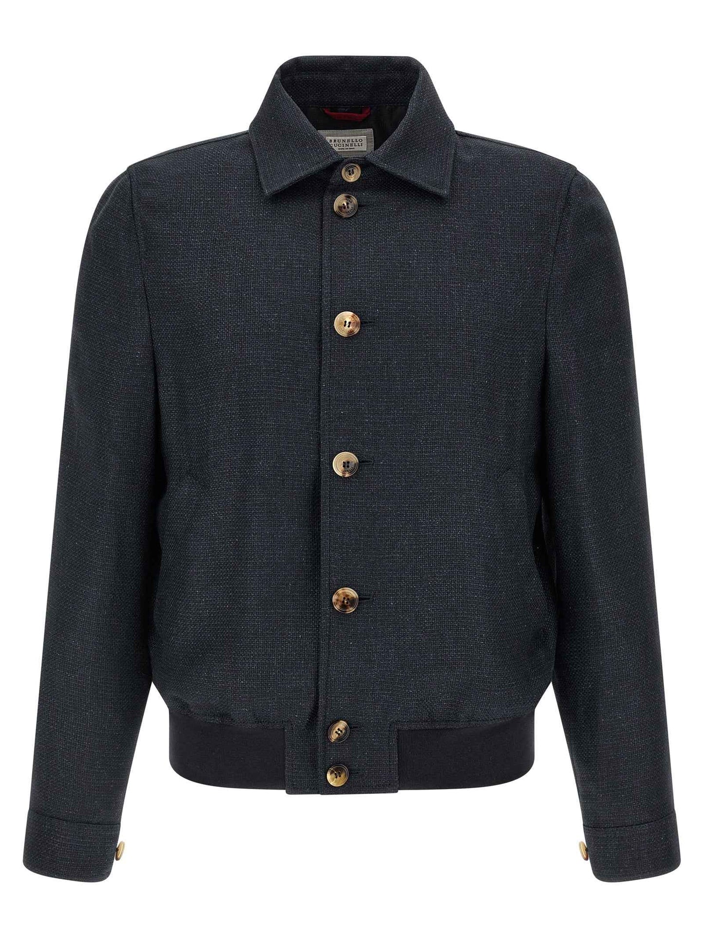 Blue Sisal Biker Jacket