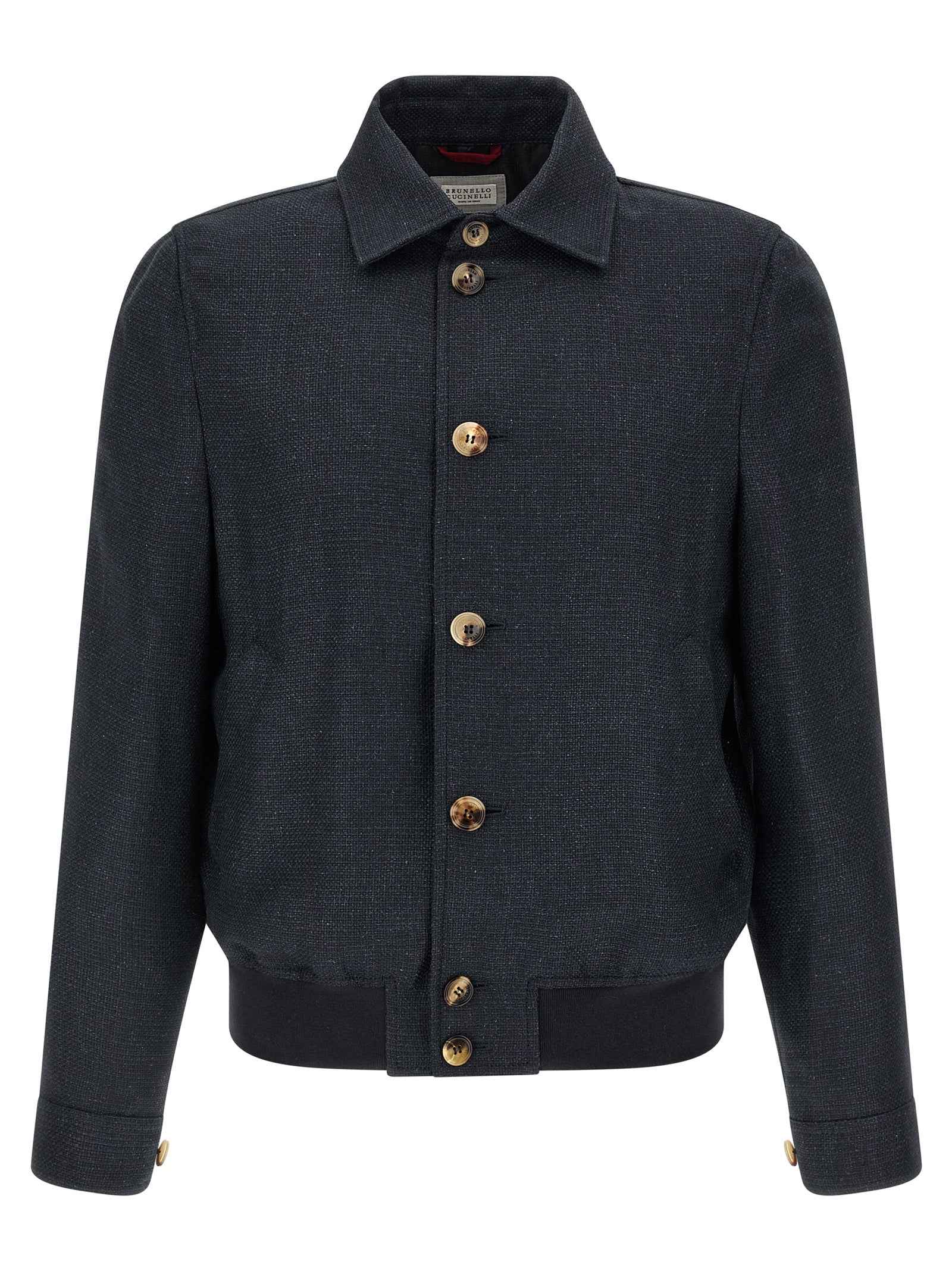 Blue Sisal Biker Jacket