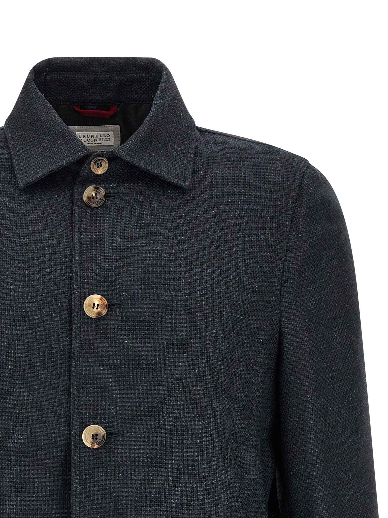 Blue Sisal Biker Jacket